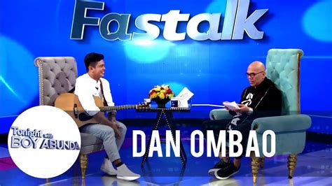 TWBA Fast Talk with Dan Ombao .